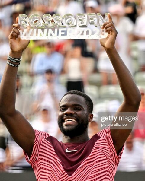 Frances Tiafoe comes from a set down to clinch Stuttgart title 