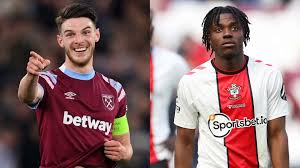 Arsenal Increase Declan Rice Bid To £90m And Make Headway In Transfer Negotiation As Regards Romeo Lavia