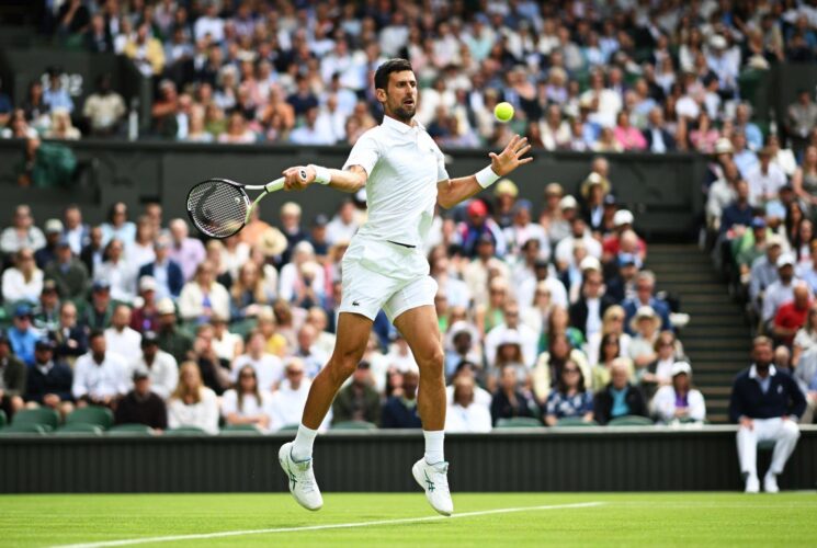 Wimbledon: Novak Djokovic Begins title defence with victory over Pedro Cachin, his 29th consecutive win on grass