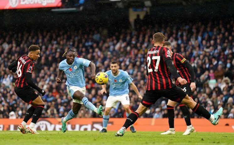 Doku Inspires City to a 6-1 Victory Over Bournemouth