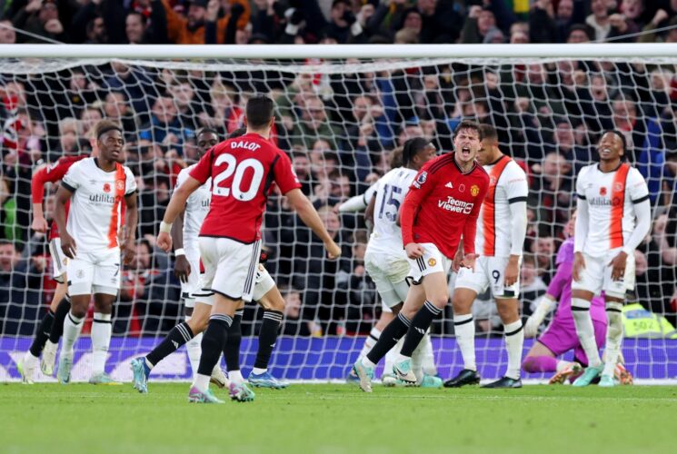Lindelof’s Goal Secures Manchester United’s Victory Over Luton