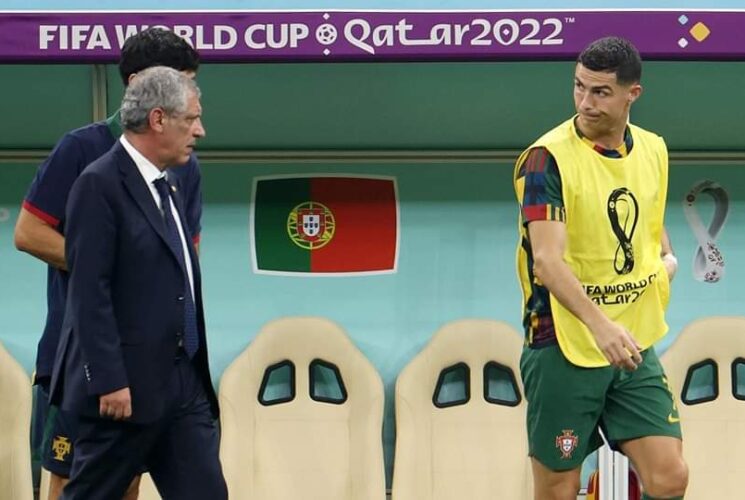 Qatar 2022: Fernando Santos Opens up on Decision to Bench Ronaldo