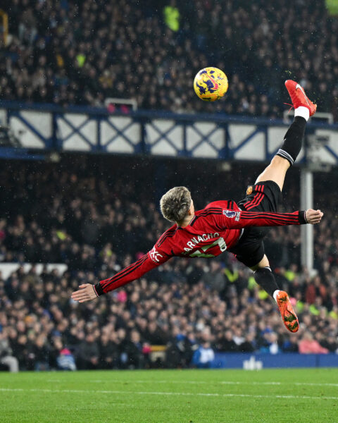 Report: Garnacho’s Wolrdie Inspires United to a 3-0 Win Over Everton
