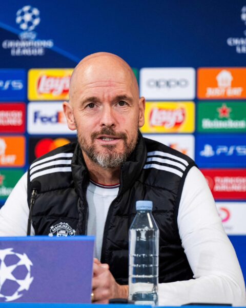 UCL: Ten Hag Looking to Harness Hostile Atmosphere for United Against Galatasaray