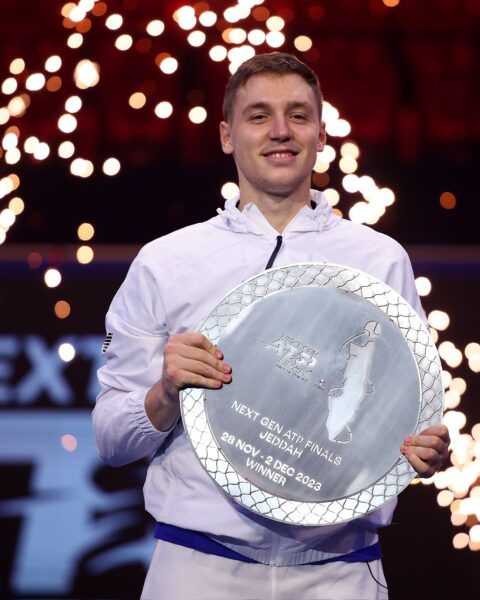 Next Gen Finals: Hamad Medjedovic Stuns Arthur Fils to Clinch title in Jeddah 