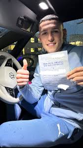 See Fans’ reaction as Foden passes driving test