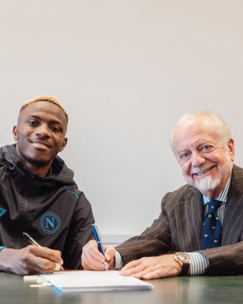 Victor Osimhen pens new Napoli deal