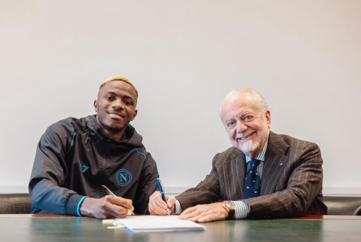 Victor Osimhen pens new Napoli deal