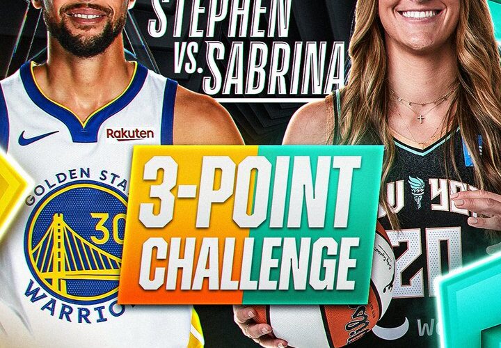 Stephen Curry to battle Sabrina Ionescu in first-ever NBA vs. WNBA 3-Point Challenge