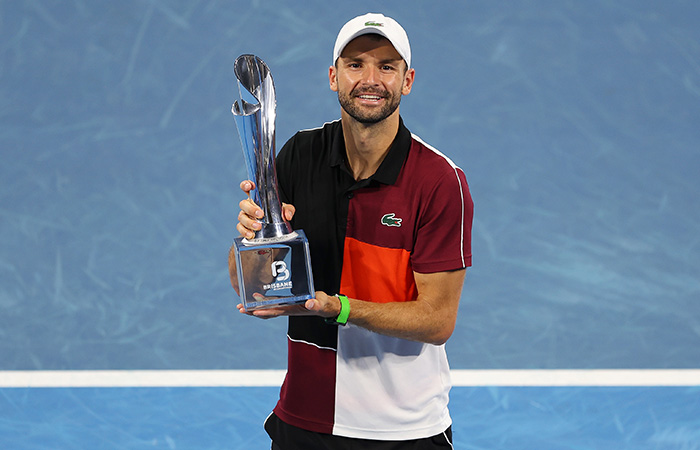 Brisbane International: Grigor Dimitrov Upsets Top seed Holger Rune to lift ninth career title