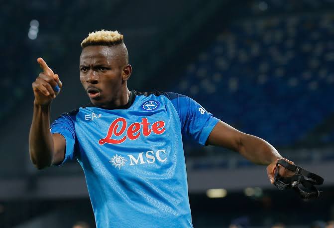 UCL: Osimhen secures vital point for Napoli against Barcelona