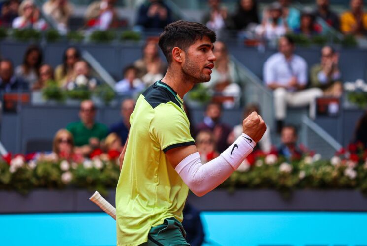 Madrid Open: Alcaraz gets 13th straight wins in Madrid to reach fourth round