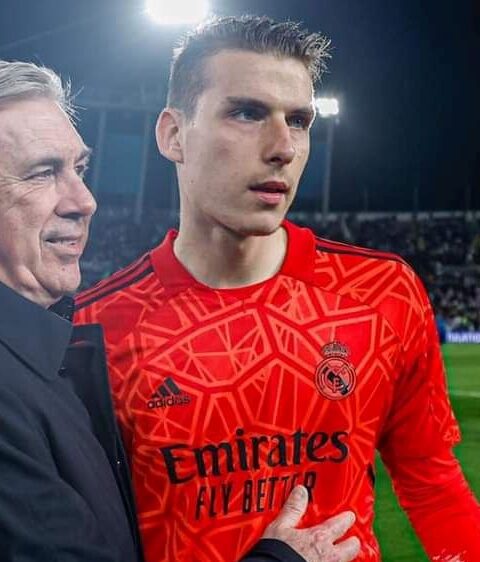 UCL: Ancelotti, Lunin confirms Real Madrid stars were thoroughly prepared for penalty showdown with City