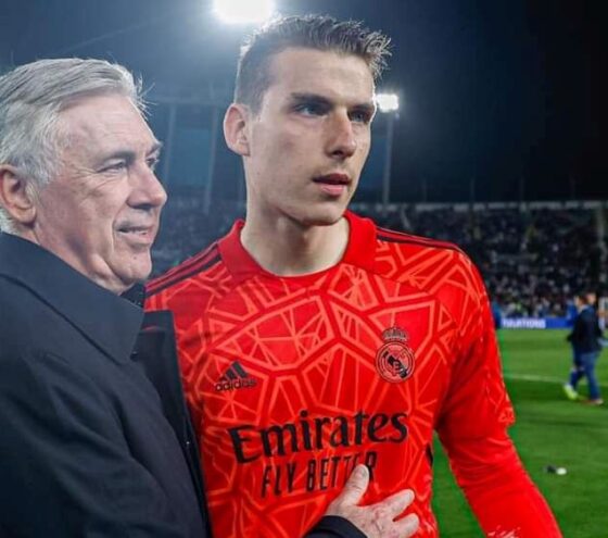 UCL: Ancelotti, Lunin confirms Real Madrid stars were thoroughly prepared for penalty showdown with City