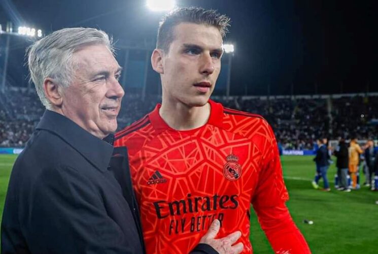 UCL: Ancelotti, Lunin confirms Real Madrid stars were thoroughly prepared for penalty showdown with City