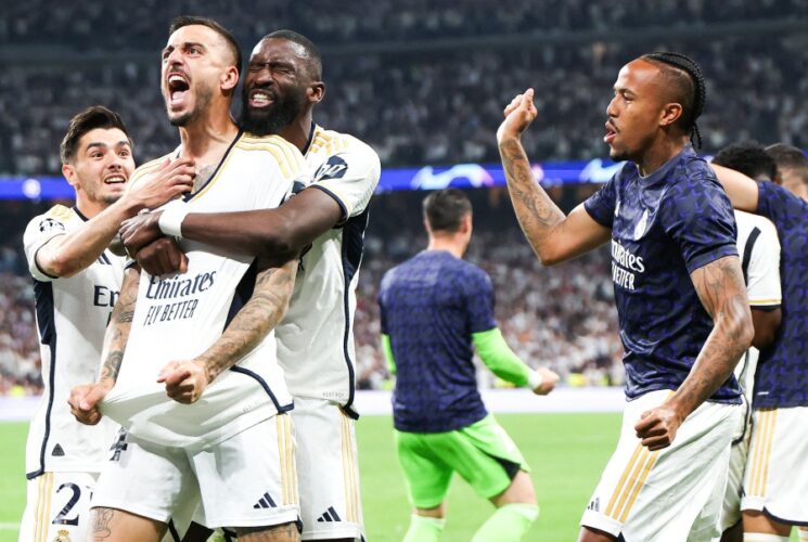 UCL: Joselu nets brace against Bayern to send Madrid to Wembley 