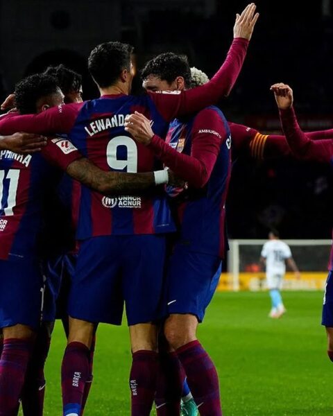 La Liga: Barcelona defeat Sociedad to reclaim second spot 