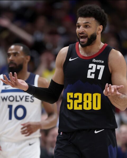 Jamal Murray was fined $100,000 for throwing things on the court.