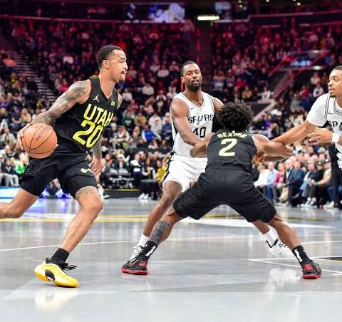 Spurs Shines Bright: San Antonio Spurs Tops Utah Jazz 128-115