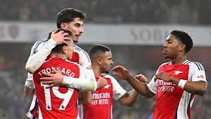 Arsenal 1-0 Ipswich: Kai Havertz claims first-half win