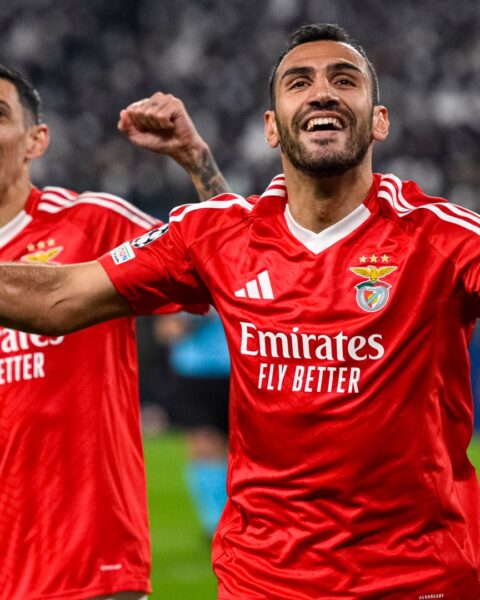 Benfica defeats Juve as both teams secures play-offs spots
