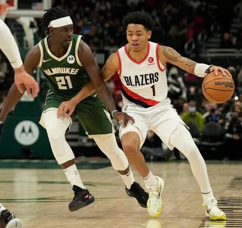 Simons Shines: Blazers outshines Bucks in Thrilling Contest