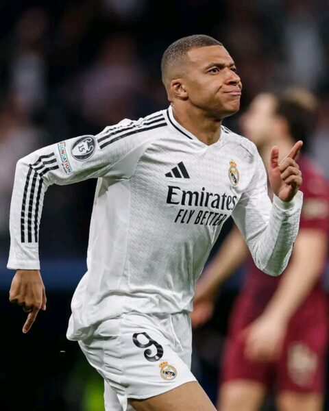 UCL: Mbappe’s hat-trick fires Madrid into Round of 16