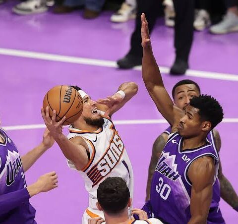 Booker’s 47 Points Lift Suns to OT Thriller Over Jazz