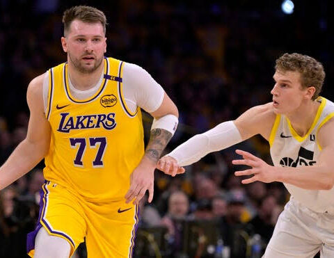 Lebron, Doncic Lead Lakers to 132-113 Victory Over Jazz