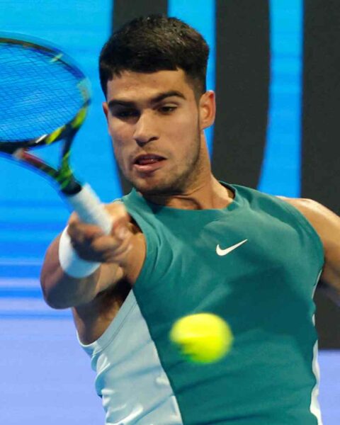 Alcaraz moves past Nardi to advance into the quarter finals in Doha
