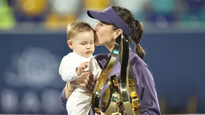 Bencic wins Abu Dhabi title; becomes first mother to win WTA singles title since 2023