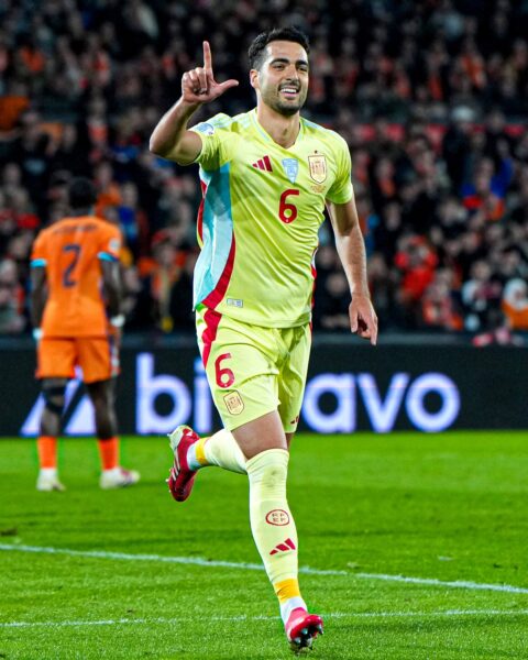 UEFA Nations League: Merino rescues Spain, earns draw against Netherlands