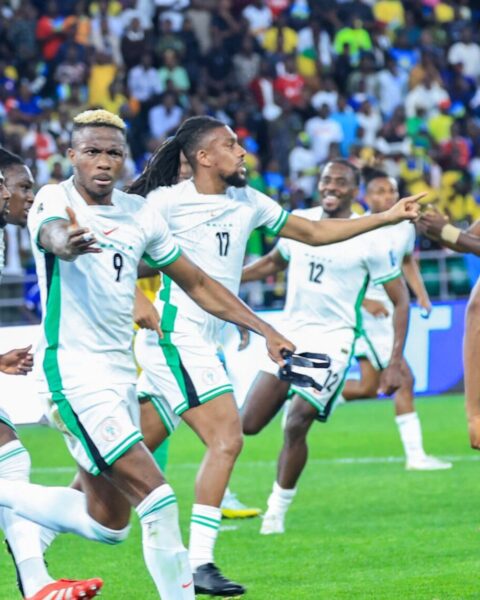 WCQ: Super Eagles earns crucial win over Rwanda as Osimhen nets brace
