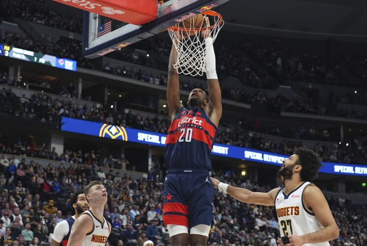 Wizards Stun Nuggets 126-123 Behind Poole’s Game-Winning Three