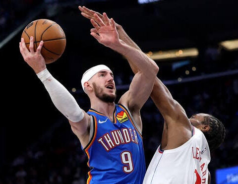 Clippers Fall Short: Thunder Win 103-101 Behind Alexander-Gilgeous’ 26 points