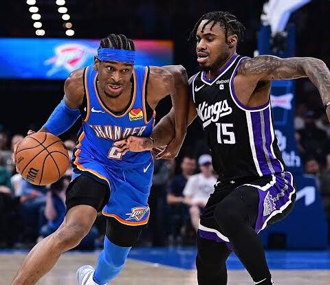 Thunder Secures 60th Win of the Season with 121-105 Victory Over Kings