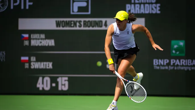 Indian wells: Swiatek reach last eight with victory against Muchova