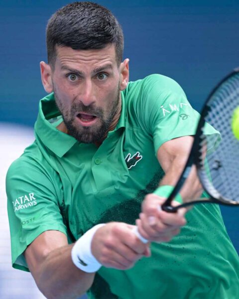 Djokovic beats Korda to make history at Miami Open