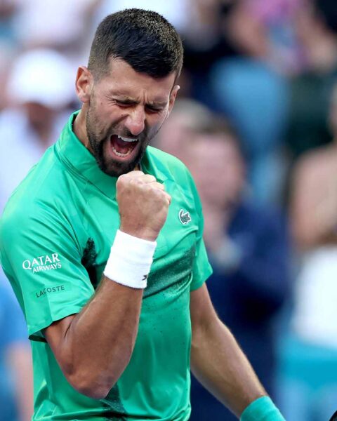 Djokovic to face Mensik for his 100th career title at Miami Open