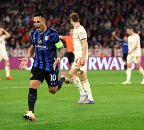 UCL: Inter claims first-leg advantage over Bayern