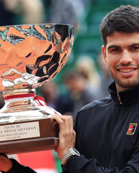 Alcaraz defeats Musetti to win maiden Monte Carlo crown