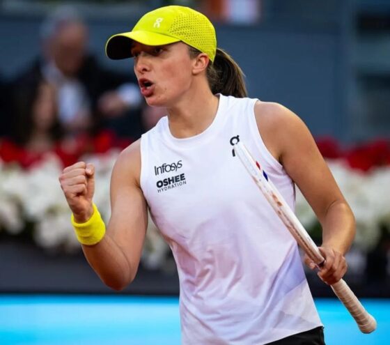 Swiatek beats Keys to reach semifinals in Madrid