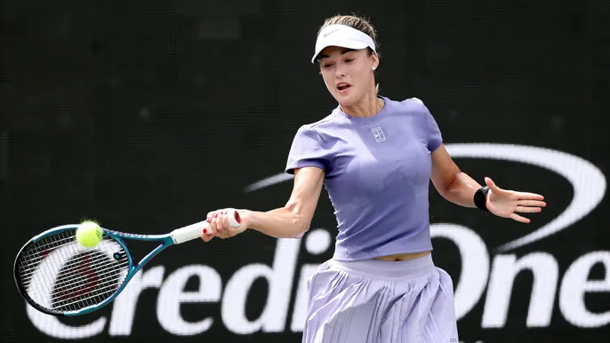 Kalinskaya, Pegula completes quarter finals field at Charleston Open