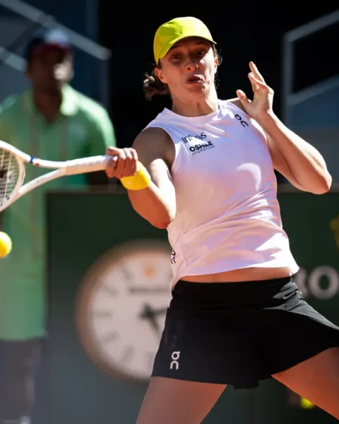 Madrid Open: Swiatek moves past Eala in a tough test to reach next round