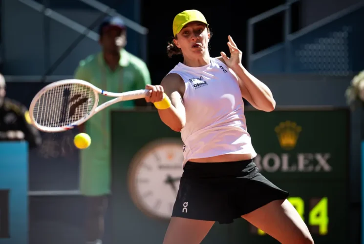Madrid Open: Swiatek moves past Eala in a tough test to reach next round