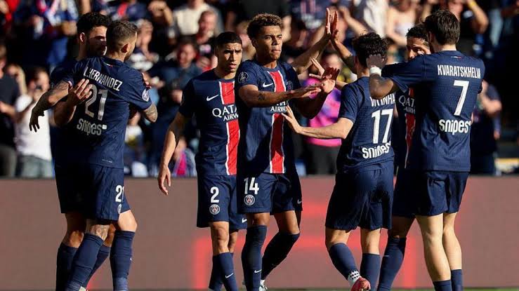 PSG wins their 13th Ligue 1 title with six matches remaining