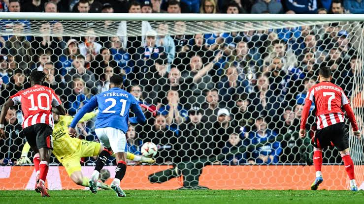 UEL: 10-man Rangers holds Bilbao, as Kelly saves pen