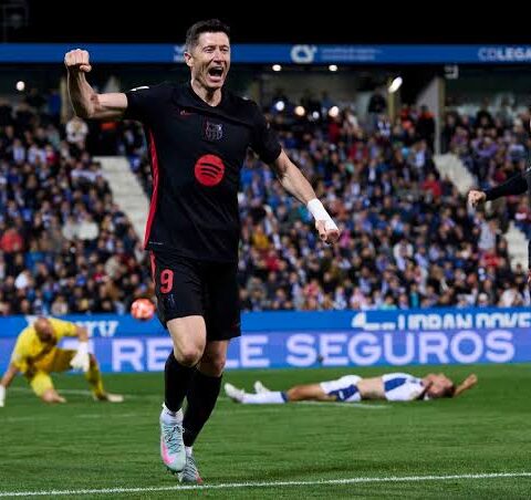 La Liga: Barca manages slim win at Leganes to extend title lead