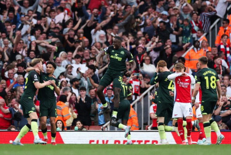 Late Drama as Arsenal Draw 1-1 with Brentford