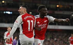 Bukayo Saka returns in style, scores winning goal against London rivals